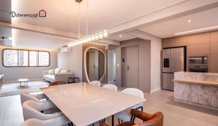 Apartamento com 3 dormitórios para alugar, 200 m² por R$ 12.851,63/mês - Bigorrilho - Curitiba/PR