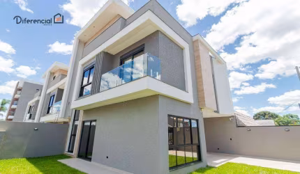 Sobrado com 3 dormitórios à venda, 213 m² por R$ 1.390.000,00 - Santa Quitéria - Curitiba/PR