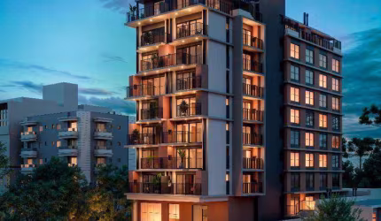 Studio com 1 dormitório à venda, 21 m² por R$ 420.000,00 - Bigorrilho - Curitiba/PR