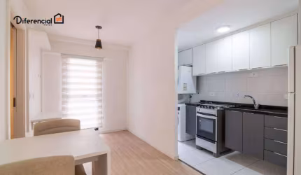 Apartamento com 1 dormitório para alugar, 28 m² por R$ 2.860,93/mês - Água Verde - Curitiba/PR