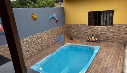 Casa Grande com Piscina e Área Gourmet + Kitnet em Figueira - Arraial do Cabo