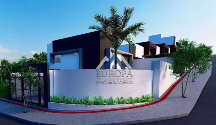 Residencial SMART 12, Sobrado com 3 dormitórios à venda, 100 m² por R$ 400.000 - Colinas - Londrina/PR