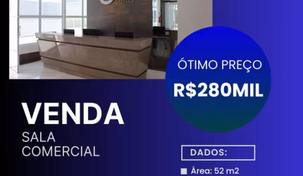 Sala Comercial para Venda em São José dos Campos, Jardim São Dimas, 1 banheiro, 2 vagas