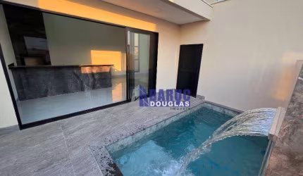 Vende-se linda casa térrea com 03 suítes e piscina no Condomínio Primor das Torres