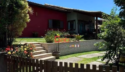 Casa com 3 dormitórios à venda, 250 m² por R$ 2.000.000,00 - Praia do Siqueira - Cabo Frio/RJ