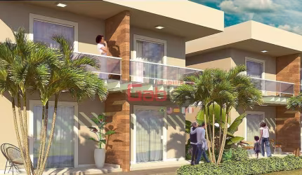 Casa com 2 dormitórios à venda, 67 m² por R$ 310.000 - Peró - Cabo Frio/RJ