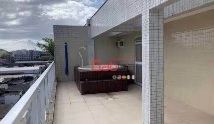 Cobertura com 4 dormitórios à venda, 216 m² por R$ 1.100.000,00 - Braga - Cabo Frio/RJ