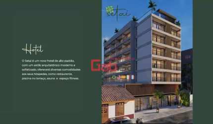 Hotel com 1 dormitório à venda, 32 m² por R$ 395.000,00 - Centro - Cabo Frio/RJ