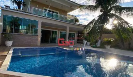 Casa com 4 dormitórios à venda, 334 m² por R$ 2.700.000,00 - Novo Portinho - Cabo Frio/RJ