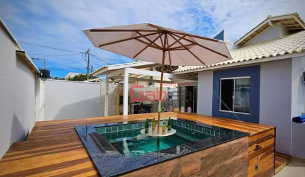 Casa com 2 dormitórios à venda, 165 m² por R$ 400.000 - Guriri - Cabo Frio/RJ