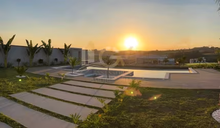 Casa Térrea de Altíssimo Padrão no Condomínio Jardins do Golfe Residencial em Indaiatuba/SP