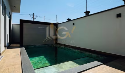 Casa Térrea com Piscina no Condomínio Jardim Di Roma - Indaiatuba/SP