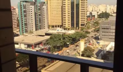 Flat com 1 quarto para alugar na Avenida Ibijaú, 368, Moema, São Paulo, 44 m2 por R$ 4.150