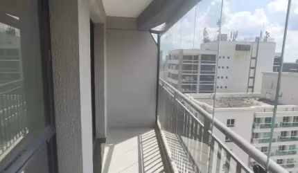 Apartamento com 1 quarto para alugar na Avenida Vereador José Diniz, 599, Santo Amaro, São Paulo, 34 m2 por R$ 3.200