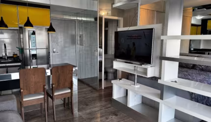 Apartamento com 1 quarto para alugar na Rua Henri Dunant, 1066, Santo Amaro, São Paulo, 33 m2 por R$ 4.500