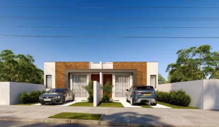 Casa com 2 quartos à venda na Projetada2 Loteamento Quinta dos Guimarães, 70, Povoado de Nova Brasília, Imbituba, 65 m2 por R$ 423.000