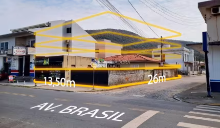 Terreno comercial à venda na Brasil, 568, Paes Leme, Imbituba, 190 m2 por R$ 1.500.000