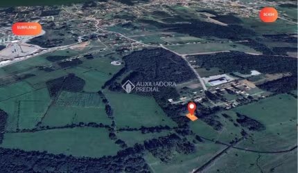 Terreno à venda na Campos Da Limpa, 637, Zona Rural, Garopaba, 446 m2 por R$ 201.000