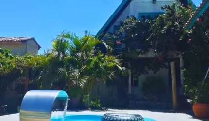 Casa com 4 quartos à venda na Santina Damásio Antônio, 1, Ibiraquera, Imbituba, 109 m2 por R$ 527.000
