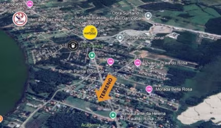 Terreno à venda na Hermínio Júlio Raquel, 001, Grama, Imbituba, 689 m2 por R$ 591.000