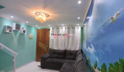 Casa em condomínio fechado com 2 quartos à venda na Estrada do Pedroso, 1340, Jardim Santo André, Santo André, 70 m2 por R$ 280.000