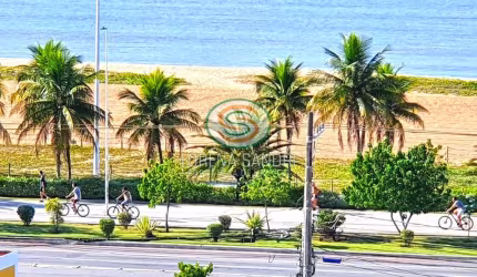 Luxuoso apartamento da Mata da Praia, com 110m², 3 quartos com suíte.