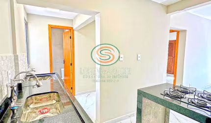 APARTAMENTO 1 SUÍTE + 1 BANHEIRO, REFORMADO, QUADRA MAR EM JARDIM CAMBURI