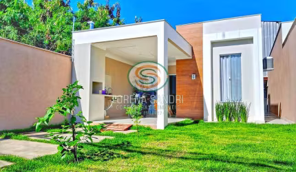 Linda casa 2 quartos com suíte em Balneário de Carapebus!