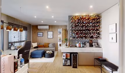 Apartamento tipo para venda com 1 quarto, sendo 1 suíte, 73.02m²