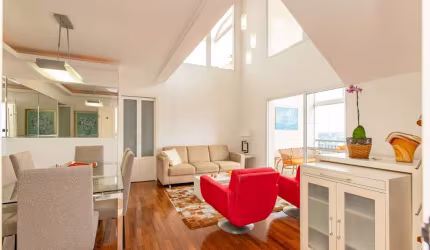 Cobertura para venda com 4 quartos, sendo 2 suítes, 210m²