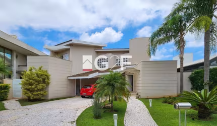 Casa em condomínio fechado com 4 quartos à venda na Rodovia Governador Doutor Adhemar Pereira de Barros, 140, Alphaville, Campinas, 330 m2 por R$ 3.350.000