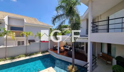 Casa em condomínio fechado com 4 quartos à venda na Rodovia Governador Doutor Adhemar Pereira de Barros, 140, Alphaville, Campinas, 344 m2 por R$ 4.000.000