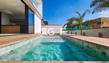 Casa em condomínio fechado com 4 quartos à venda na Rua das Palmas, 1, Alphaville Dom Pedro, Campinas, 358 m2 por R$ 4.300.000