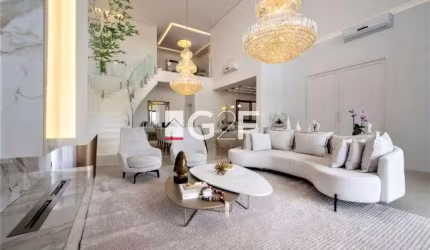 Casa em condomínio fechado com 3 quartos à venda na Rua Geraldo de Gasperi, 695, Chácaras São Bento, Valinhos, 600 m2 por R$ 6.200.000