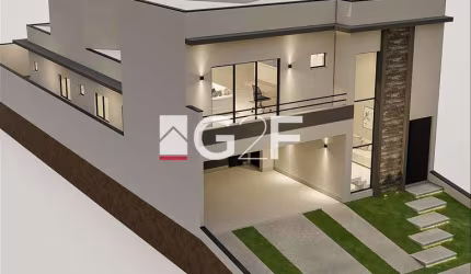 Casa em condomínio fechado com 3 quartos à venda na Rua Benedicto De Campos, S/N, Jardim América II, Valinhos, 212 m2 por R$ 1.600.000