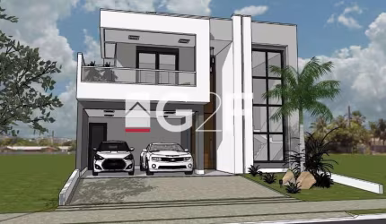 Casa em condomínio fechado com 3 quartos à venda na Avenida Doutor João Caio Silva, 920, Parque Brasil 500, Paulínia, 260 m2 por R$ 2.130.000
