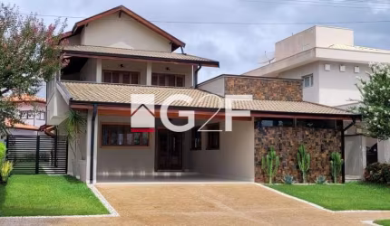 Casa em condomínio fechado com 4 quartos à venda na Avenida Presidente Juscelino Kubitschek de Oliveira, 901, Parque Brasil 500, Paulínia, 428 m2 por R$ 2.650.000