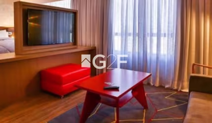 Flat com 1 quarto à venda na Avenida Júlio de Mesquita, 705, Cambuí, Campinas, 27 m2 por R$ 500.000