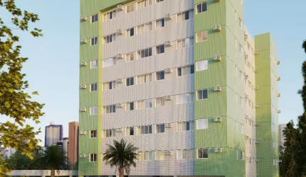 Apartamento com 2 quartos no bairro da Tamarineira em Recife