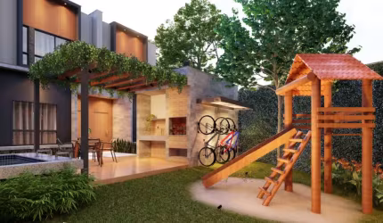 Casa em Condomínio no Bairro de Caxangá, Recife – 3 Quartos e 2 Suítes Próximo ao Golf Club.
