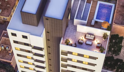 Apartamento com 2 e 3 Quartos (1 Suíte) no Bairro de Campo Grande – Com Varanda e Área de Lazer Completa