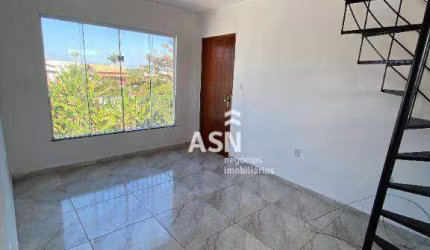 Cobertura com 2 dormitórios para alugar, 88 m² por R$ 1.739,56/ano - Enseada das Gaivotas - Rio das Ostras/RJ