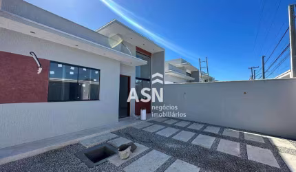 Casa linear com 2 dormitórios à venda, 64 m² por R$ 320.000 - Chácara Mariléa - Rio das Ostras/RJ