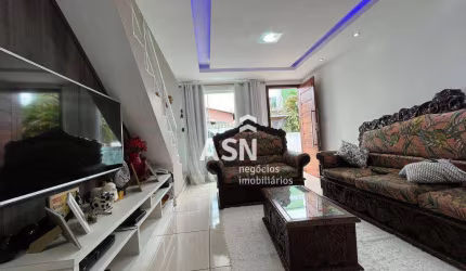 Casa Dúplex em condomínio com 2 dormitórios à venda, 75 m² por R$ 310.000 - Chácara Mariléa - Rio das Ostras/RJ