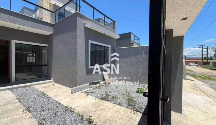 Casa Linear com Terraço, 3 dormitórios à venda, 86 m² por R$ 430.000 - Village Rio das Ostras - Rio das Ostras/RJ