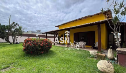 Casa com piscina, 4 dormitórios à venda, 244 m² por R$ 800.000 - Enseada das Gaivotas - Rio das Ostras/RJ