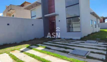 Casa com 3 dormitórios à venda  80 m² por R$ 480.000 - Verdes Mares - Rio das Ostras/RJ