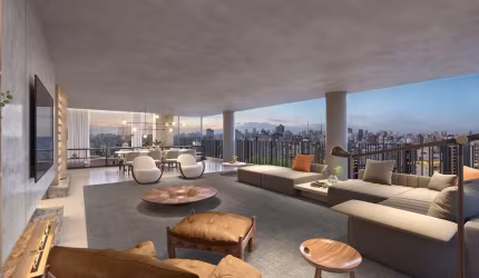 Apto 252 m² - 4 suites - 5 vagas + depósito - Anália Franco