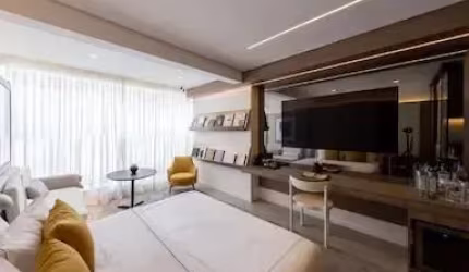 Studio para venda tem 28 m² com 1 quarto em Jardim das Acácias - São Paulo - SP