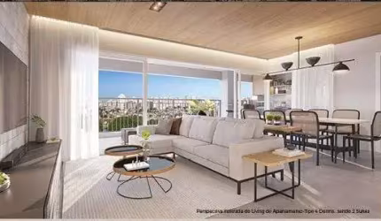 Apto 4 suites Lapa - 157 m² - Hall privativo + depósito - 3 vagas - Beach Tenis